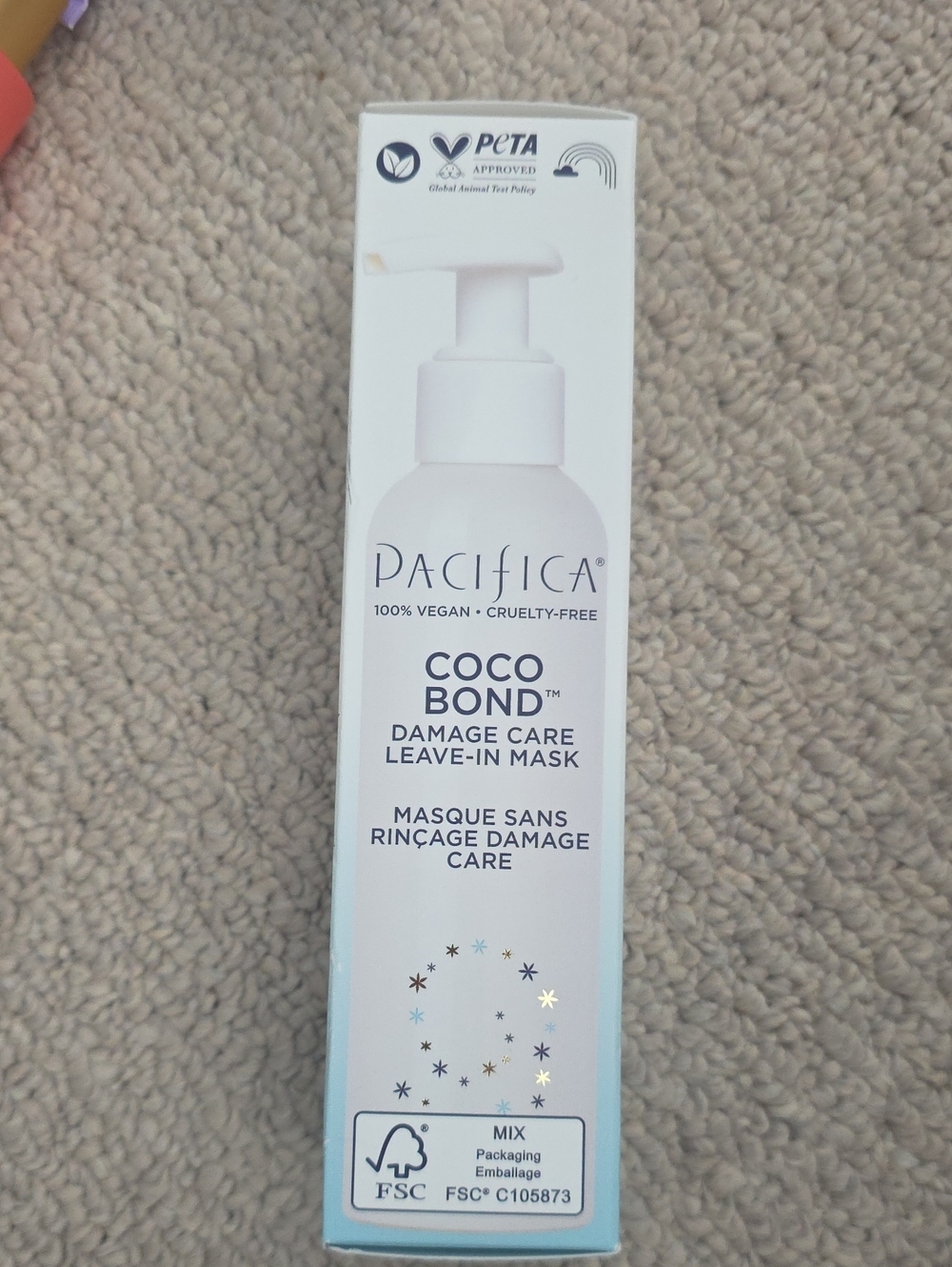 NEW Pacifica Coco Bond Damage Care Leave-In Mask